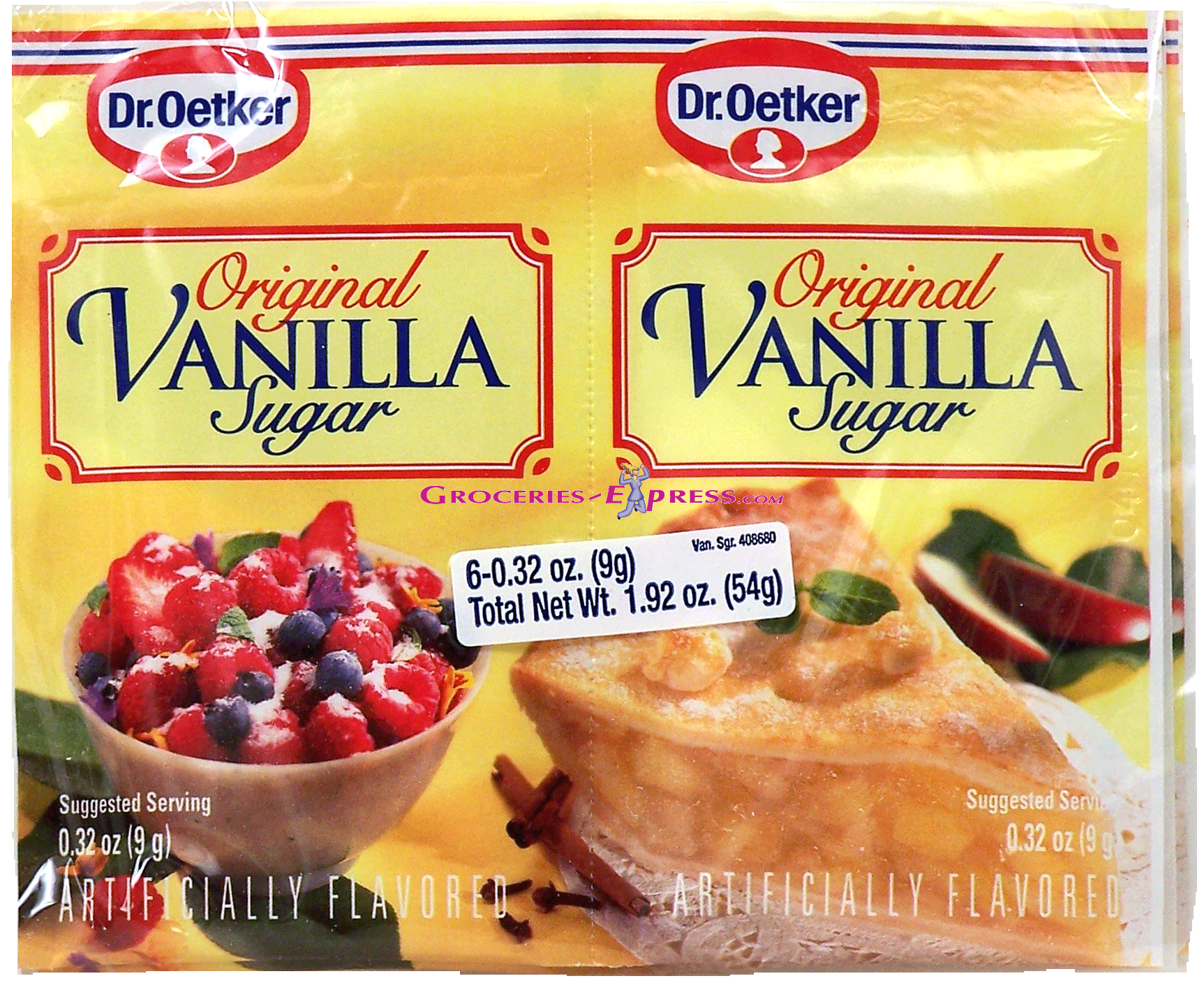 Dr. Oetker  original vanilla sugar 6-packets Full-Size Picture